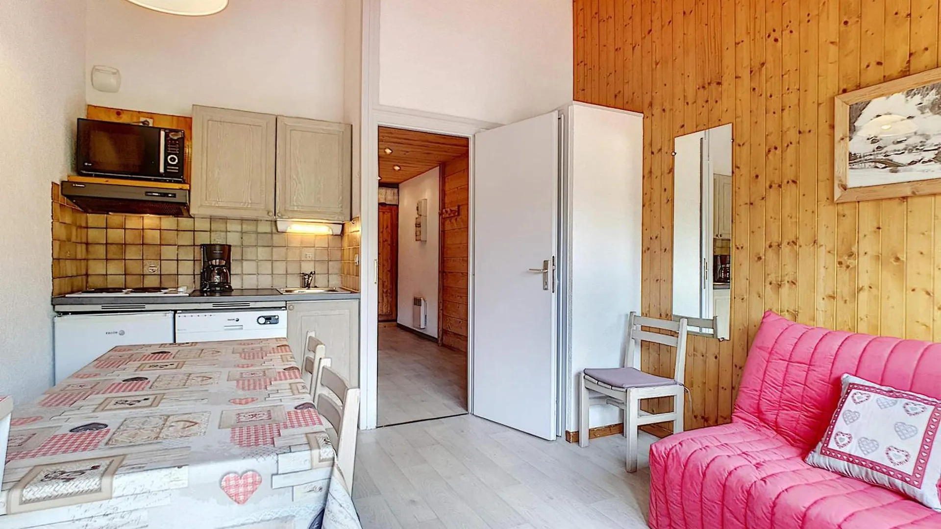 公寓 Charmant Appart 4 Pers, Balcon Sud, Garage, Wifi, La Clusaz - Fr-1-818-67